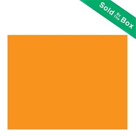 BAZIC PRODUCTS Bazic 5020   22" X 28" Orange Poster Board  Case of 25 5020